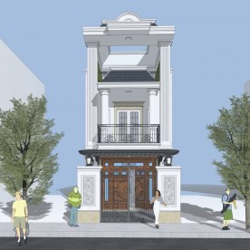 BIỆT THỰ TÂN CỔ ĐIỂN 2 TẦNG MÁI THÁI PHONG CÁCH CHÂU ÂU QUẬN THỦ ĐỨC